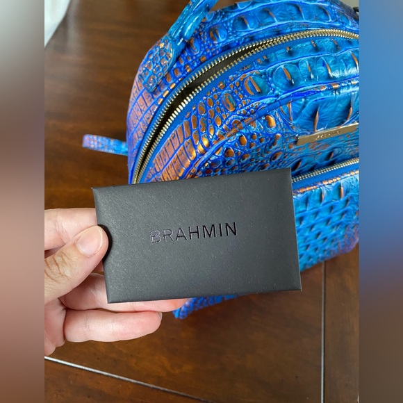 Brahmin Deep azure Chelcy Backpack - Picture 8 of 9